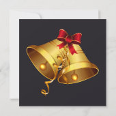 Uitnodiging voor gouden kerstfeestdagen (Achterkant)