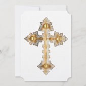 Uitnodiging voor gouden kruiskatholieke bruiloft (Achterkant)