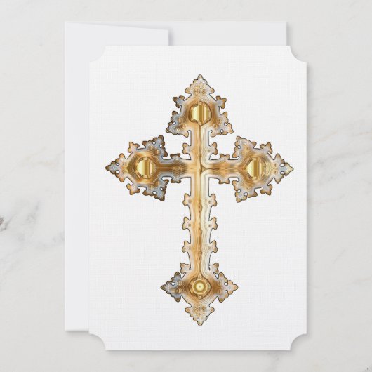 Uitnodiging voor gouden kruiskatholieke bruiloft (Achterkant)