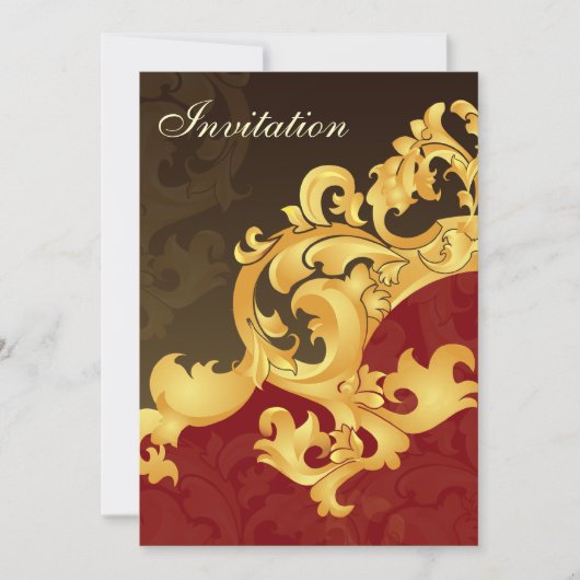 uitnodiging voor goudwinning (Voorkant)