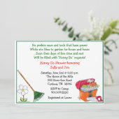 Uitnodiging voor grassen en tuinen (Staand voorkant)