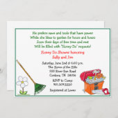 Uitnodiging voor grassen en tuinen (Voorkant / Achterkant)