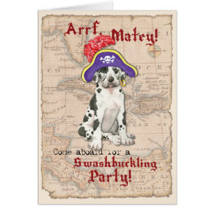 Uitnodiging voor Great Dane Pirate