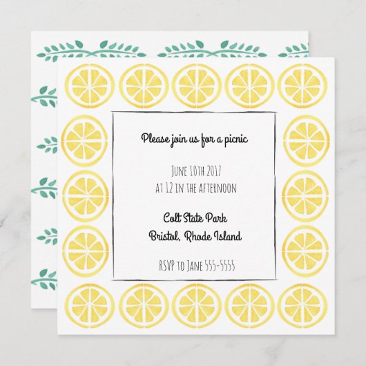 Uitnodiging voor grensovergang (Voorkant / Achterkant)