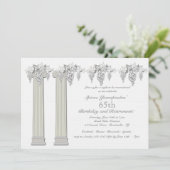 Uitnodiging voor Griekse affaire (Staand voorkant)