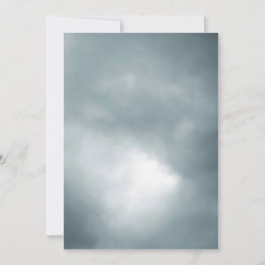 Uitnodiging voor Griezelfeest met Halloween Kostuu (Achterkant)