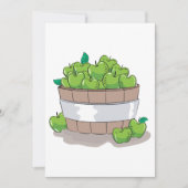Uitnodiging voor groene appels (Voorkant)