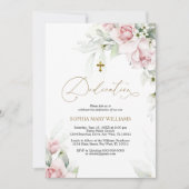 Uitnodiging voor groene en goudspecie (Voorkant)