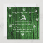 Uitnodiging voor groene kerstreïndustrie (Achterkant)