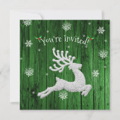 Uitnodiging voor groene kerstreïndustrie (Voorkant)