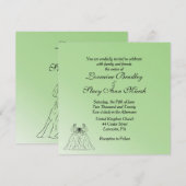 Uitnodiging voor groene lesbiennes (Voorkant / Achterkant)