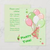 Uitnodiging voor Groene Roze Vrijdag (Voorkant / Achterkant)