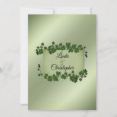 Uitnodiging voor groene weddenschappen (Achterkant)