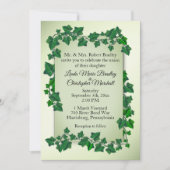 Uitnodiging voor groene weddenschappen (Voorkant)