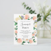 Uitnodiging voor groene zonlicht (Staand voorkant)