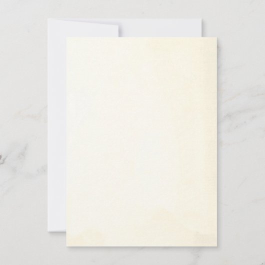 Uitnodiging voor  groepspartij Cute Retro (Achterkant)