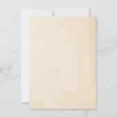 Uitnodiging voor  groepspartij Cute Retro (Achterkant)