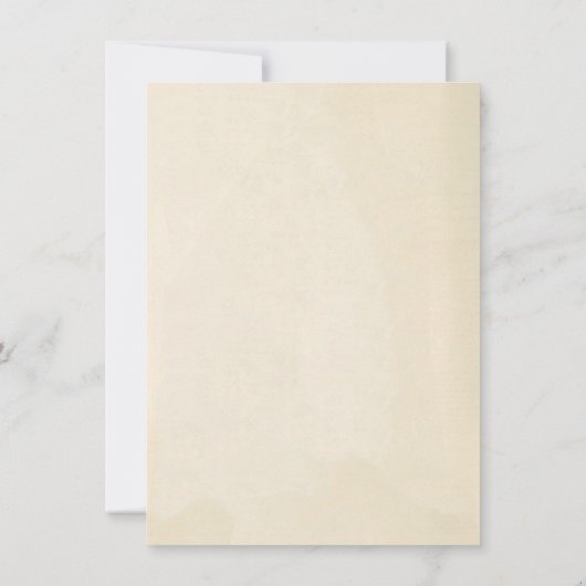 Uitnodiging voor  groepspartij Cute Retro (Achterkant)