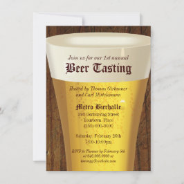 Uitnodiging voor grote bierproeverijparty