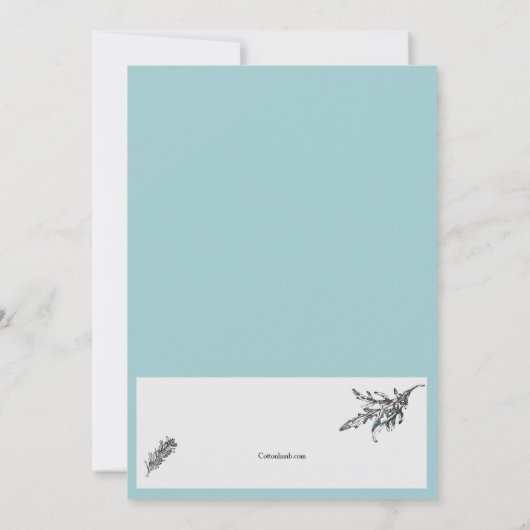 Uitnodiging voor grote vangsten (Achterkant)