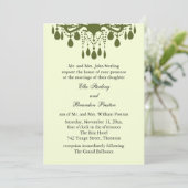 Uitnodiging voor grote weddenschappen (groen) (Staand voorkant)