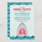 Uitnodiging voor haaienborst (Voorkant / Achterkant)