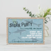 Uitnodiging voor haaienpartijen (Staand voorkant)