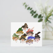 Uitnodiging voor hackerpartij (Staand voorkant)