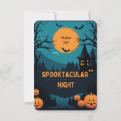 Uitnodiging voor Halloween (Achterkant)