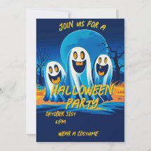 Uitnodiging voor Halloween