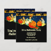 uitnodiging voor Halloween (Voorkant / Achterkant)