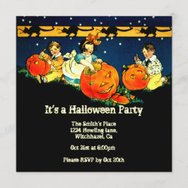  uitnodiging voor Halloween