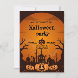 uitnodiging voor Halloween 2024
