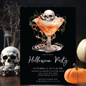 Uitnodiging voor Halloween Cocktail Party