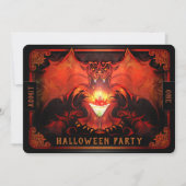 Uitnodiging voor Halloween Delight Party (Voorkant)