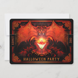 Uitnodiging voor Halloween Delight Party
