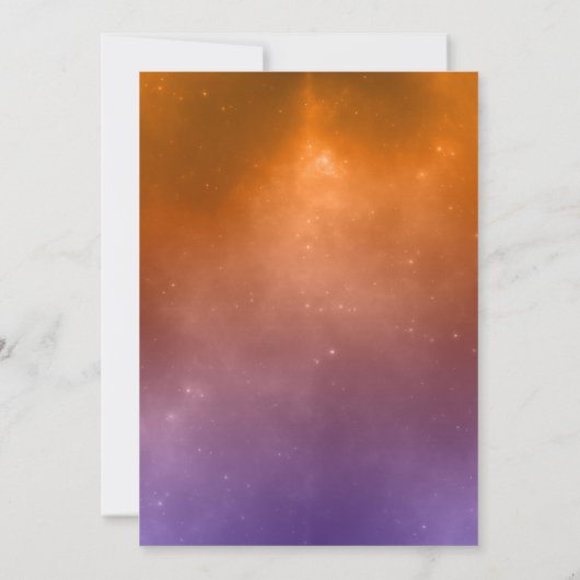 Uitnodiging voor Halloween-feest (Achterkant)