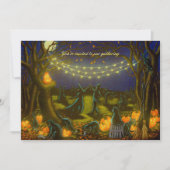 Uitnodiging voor Halloween /feest /trouwfeest uitn (Voorkant)