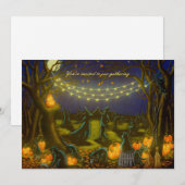 Uitnodiging voor Halloween /feest /trouwfeest uitn (Voorkant / Achterkant)