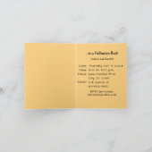 Uitnodiging voor Hallowe'en Garden (Binnen)