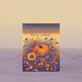 Uitnodiging voor Hallowe'en Garden