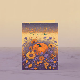 Uitnodiging voor Hallowe'en Garden