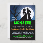 Uitnodiging voor Halloween geslacht bekendmaking f (Voorkant)