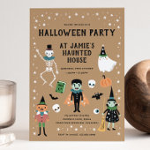 Uitnodiging voor Halloween House Party