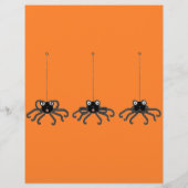 Uitnodiging voor Halloween-kantoorpunt Flyer (Achterkant)