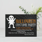 Uitnodiging voor Halloween Mummy Party (Staand voorkant)