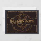 Uitnodiging voor Halloween Party (Voorkant)