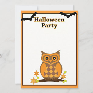 Uitnodiging voor Halloween Party