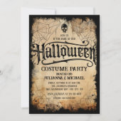 Uitnodiging voor Halloween Party (Voorkant)