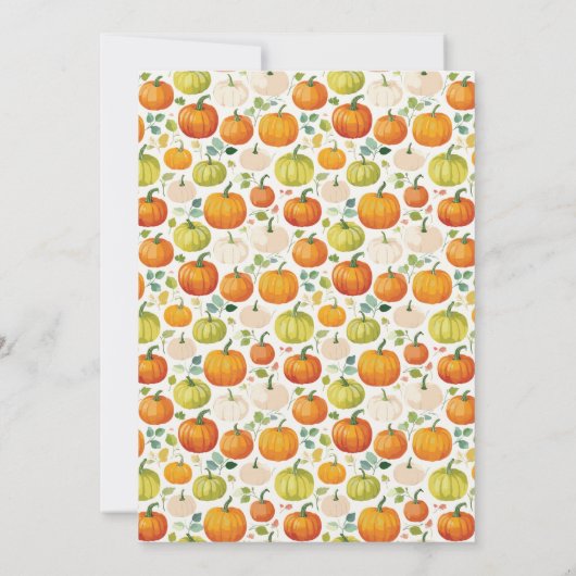 Uitnodiging voor Halloween Party (Achterkant)